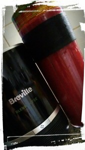 PeasOnToast.co.uk | Breville Blend-Active Pro beetroot drink
