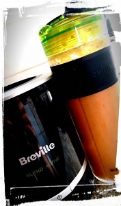 PeasOnToast.co.uk | Breville Blend-Active Pro carrot drink