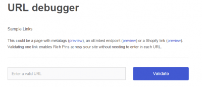 PeasOnToast.co.uk | Pinterest URL debugger