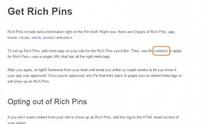 PeasOnToast.co.uk | getting a Pinterest Rich Pin