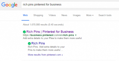 PeasOnToast.co.uk | search for Pinterest Rich Pins