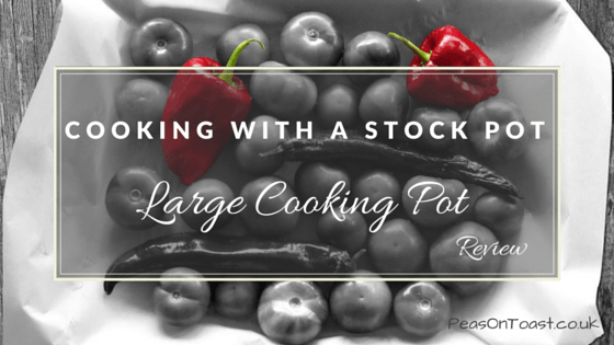 large cooking pot review - when cooking for your family, catering at parties, or preparing food for the week, you need a stock pot - it's the ideal size for cooking large portions. Sainsbury's 8 litre non-stick aluminium stock pot has great features at a great value price.