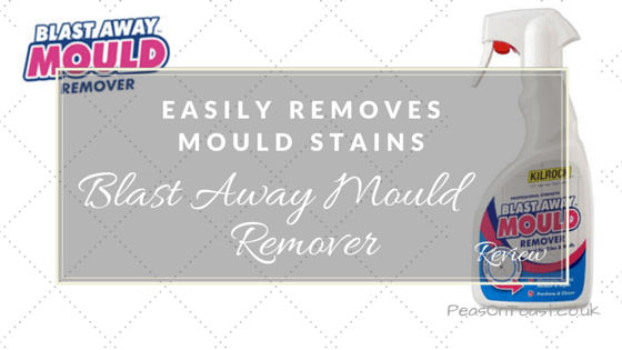 Blast Away Mould Remover review - if you've got black mould stains around the edge of your bath or on the shower curtain, you need to use Blast Away Mould Remover. It's easy to use, inexpensive and removes unsightly mould and mildew stains from indoor and outdoor surfaces.