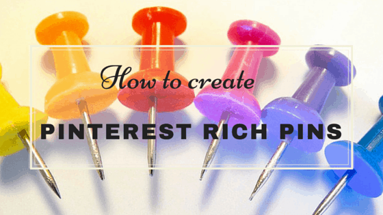 Tutorial (Website Diary #3) – how to use Rich Pins to make Pinterest images useful and appealing to your followers. Learn how to set up Rich Pins with a free Pinterest business account and validate your website.